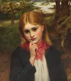 Charles Sillem Lidderdale, Untitled, oil on canvas 54 x 47cm