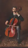 Alexandre Girard, Untitled, oil on canvas 176 x 103.5cm