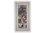 František Emler, Hradčany, 20th century, Ink, watercolour, gouache, paper