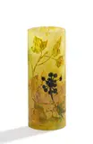 Cristallerie Daum, Kleine Vase mit Efeudekor