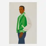 Alex Katz, Green Jacket (from Alex and Ada portfolio)