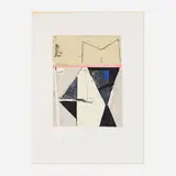 Richard Diebenkorn, M, 1984-1986, lithograph in colors on Arches 88