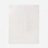 Lucio Fontana, Concetto Spaziale, 1964, etching on Fabriano with embossing and punched holes
