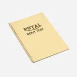 Mason Williams and Patrick Blackwell Ed Ruscha, Royal Road Test, 1967, offset lithograph on 80 lb. white Prentice Gloss with spiral binding