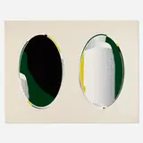 Roy Lichtenstein, Mirror #8 (from the Mirror series), 1972, lithograph and screenprint in colors on Special Arjomari