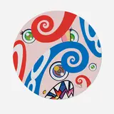 We are the Jocular Clan by Takashi Murakami, 2018, offset lithograph in colors, sold Apr 2023