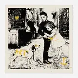 Thierry Guetta, Pup Art (Yellow) (Unique)