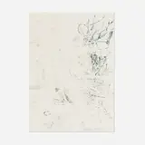 Robert Rauschenberg, Noname (Elephant) (from the For Meyer Schapiro portfolio), 1973, screenprint in colors with embossing, gesso and transfer