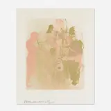 Robert Rauschenberg, Shell (from the Stoned Moon series), 1969, lithograph in colors on Arches J. Perrigot Special MBM watercolor