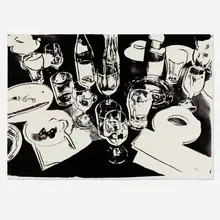 Andy Warhol, After the Party (Trial Proof), 1979, screenprint in colors