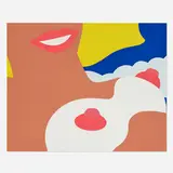 Tom Wesselmann, Nude (from the 11 Pop Artists, Volume II portfolio), 1965, screenprint in colors