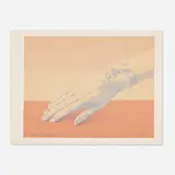 Les bijoux indiscrets by René Magritte, lithograph in colors, sold Apr 2023