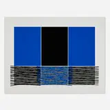 Jesús Rafael Soto, Untitled (from the Columbus: In Search of a New Tomorrow portfolio)