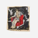 Sandro Chia, Untitled (Tired Man)