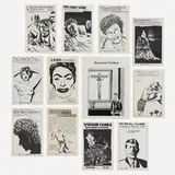 Raymond Pettibon, Collection of eleven zines