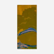 Aruba by Walter Darby Bannard, 1976, acrylic resin on panel, sold Mar 2023