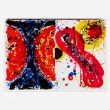 Sam Francis, Untitled (from the One Cent Life portfolio), 1964, lithograph in colors