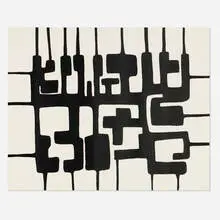 Ibram Lassaw, Untitled (from the Peace Portfolio I), 1970, lithograph in colors