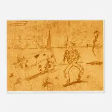 H. C. Westermann, Untitled, photogravure in colors