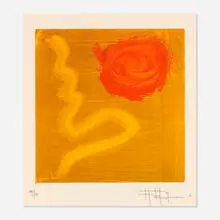Hans Hofmann, Untitled, 1961, offset lithograph and screenprint in colors with stencil