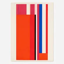 Ilya Bolotowsky, Untitled, 1965, screenprint in colors