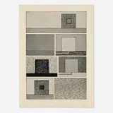 Peter Halley, Untitled (from the BAM III portfolio), 1991, lithograph