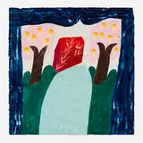 Carol Summers, Tomb of the Prophet, 1990, woodcut in colors