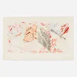 Charles Arnoldi, Untitled, 1983, woodblock monoprint
