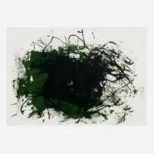 Joan Mitchell, Untitled (from the One Cent Life portfolio), 1964, offset lithograph in colors