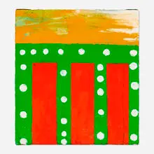 Chris Martin, Untitled, 1998-2008, oil on canvas