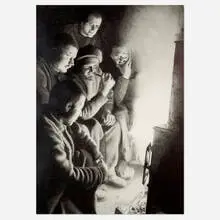Karl Haendel, Shackleton #14, 2008, graphite on Arches
