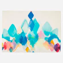 Alice Baber, High Noon of the Jaguar's Cave (from the Sacred Space series), 1980, watercolor on Arches