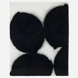 Donald Sultan, Black Lemons June 11 1985, 1985, charcoal on paper