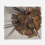 Mary Callery, Rose 1 Maquette, 1963, patinated brass and stainless steel