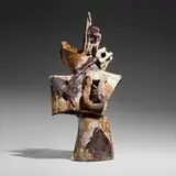 Peter Voulkos, Untitled, 1960, stoneware with glazes and slip
