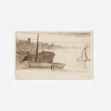 James Abbott McNeill Whistler, Chelsea Bridge and Church