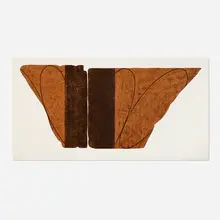 Robert Mangold, Untitled Large Fragment, 2001, lithograph in colors on Arches