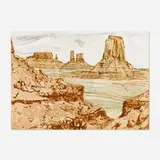 Philip Pearlstein, Monument Valley