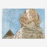 Philip Pearlstein, The Sphinx, 1979, etching and aquatint in colors on BFK Rives