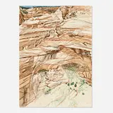 Philip Pearlstein, Mummy Cave Ruins at Canyon de Chelly