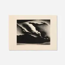Paul Landacre, Death of a Forest, 1937, wood engraving