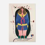 Richard Lindner, Lenox Hill Hospital and Skowhegan School of Painting and Sculpture poster