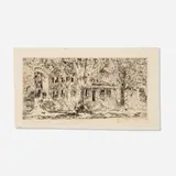 Childe Hassam, House on Main Street East Hampton