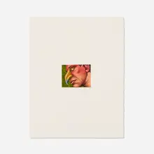 Robert Lostutter, American Flamingo, 1989, etching with hand-coloring