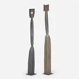 African, Totems, set of two