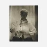 Baron Adolf de Meyer, Self Portrait, c. 1942, gelatin silver print