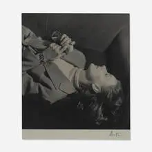 Greto Garbo by Cecil Beaton, c. 1930, gelatin silver print, sold Oct 2021