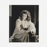 Clarence Sinclair Bull, Kathryn Hepburn, c. 1940, gelatin silver print