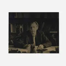 Felix H. Man, Maxim Gorky, Sorrento, gelatin silver print mounted to card