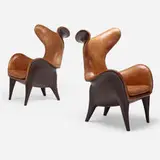 Jordan Mozer, Frankie lounge chairs from Américas, River Oaks, Houston, pair
